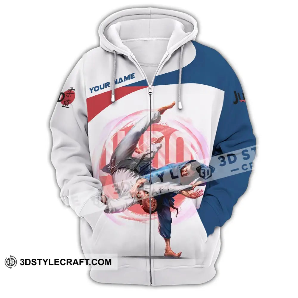 Unisex Shirt - Custom Judo Shirt Zipper Hoodie / S T-shirt