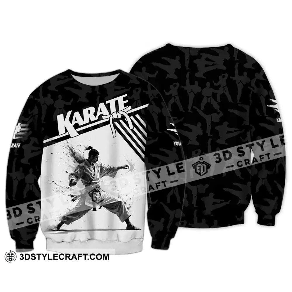 Unisex Shirt - Custom Karate Shirt Long Sleeve / S T-shirt