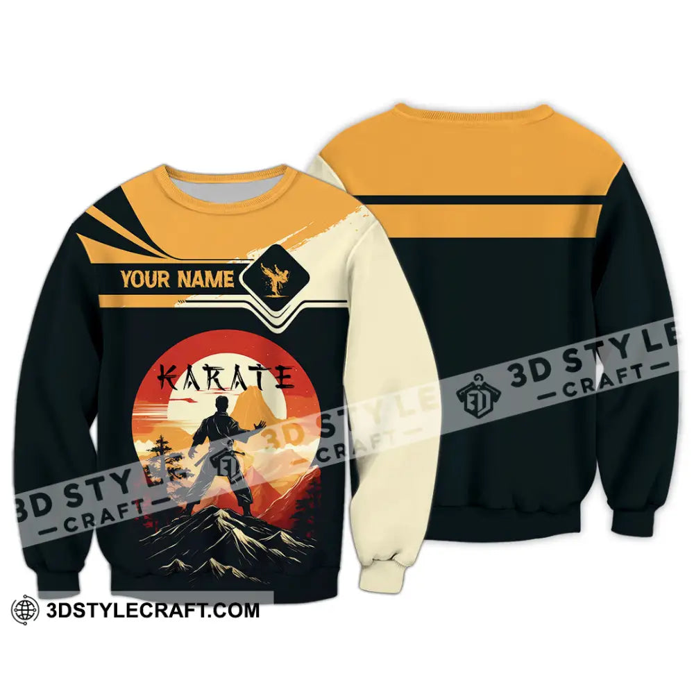 Unisex Shirt Custom Karate Shirt Long Sleeve / S T shirt