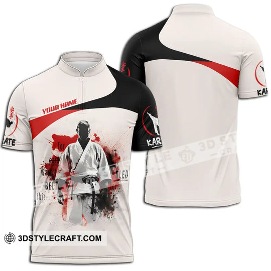 Unisex Shirt - Custom Karate Player Shirt style option 2