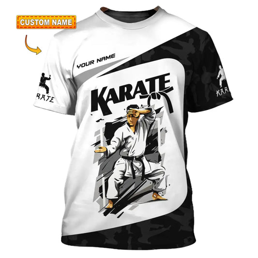 Unisex Shirt - Custom Karate Sport Shirt T-shirt