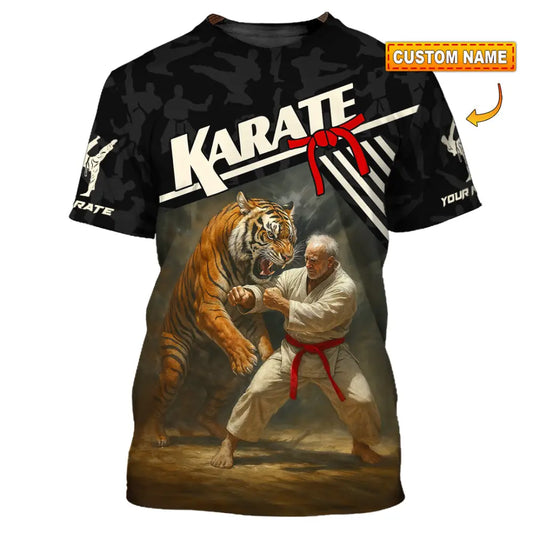 Unisex Shirt - Custom Karate Sport Shirt T-shirt