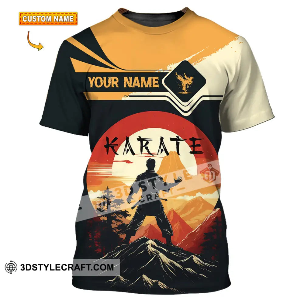 Unisex Shirt Custom Karate Shirt T shirt