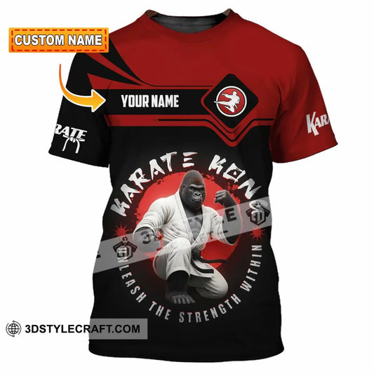 Unisex Shirt Custom Karate Shirt T shirt