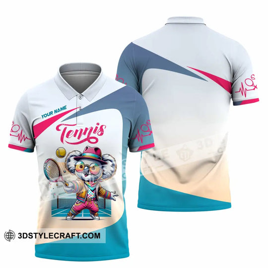 Unisex Shirt - Custom Koala Tennis Sport Shirt style option 2