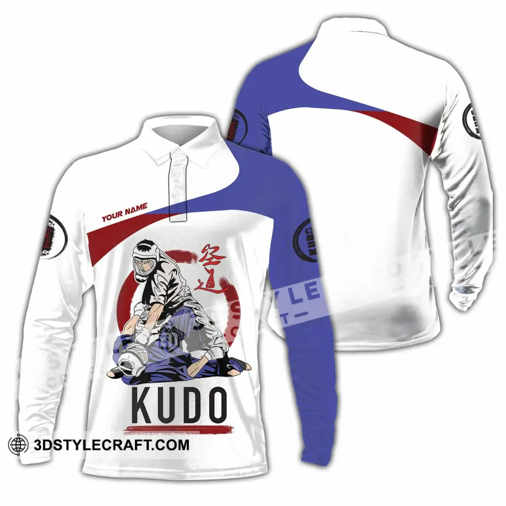 Unisex Shirt - Custom Kudo Lover Sport Shirt Long Sleeve Polo / S T-shirt
