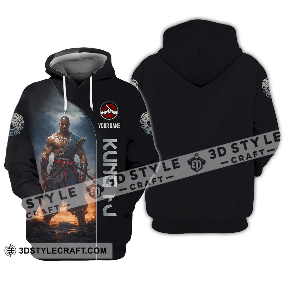 Unisex Shirt - Custom Kung Fu 3D Shirt Hoodie / S T-shirt