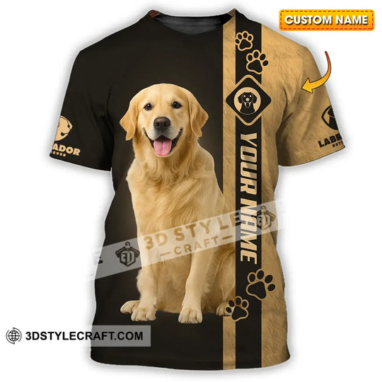 Unisex Shirt - Custom Labrador Retriever Shirt style option 1