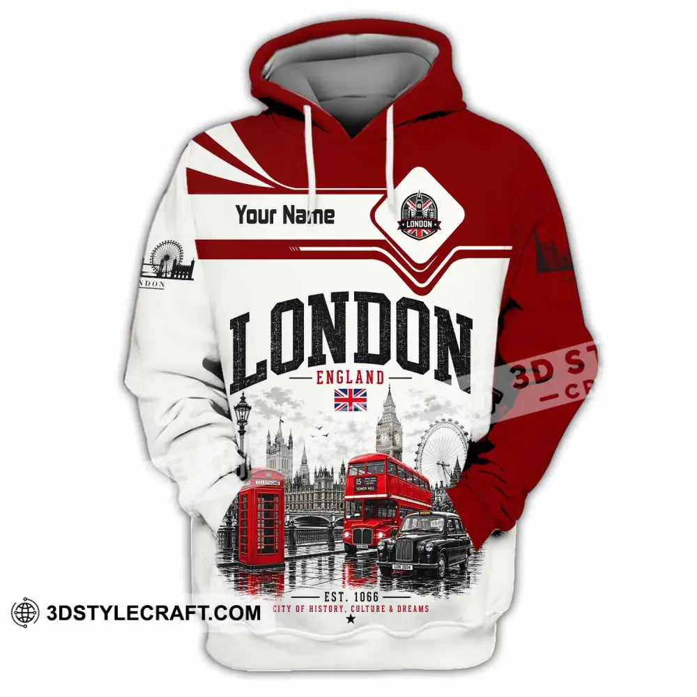 Unisex Shirt - Custom London Shirt - Hoodie / S - T-shirt