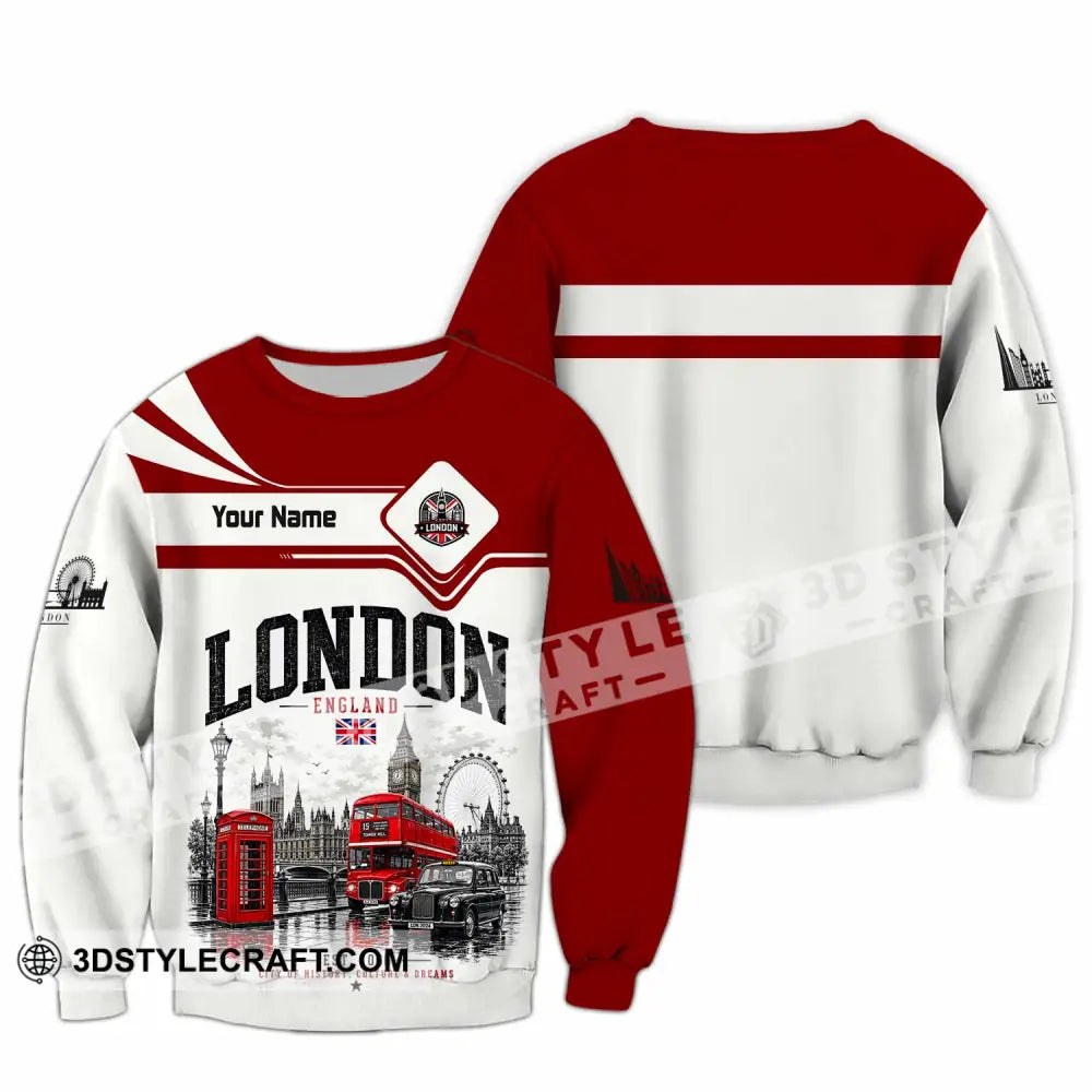 Unisex Shirt - Custom London Shirt - Long Sleeve / S - T-shirt