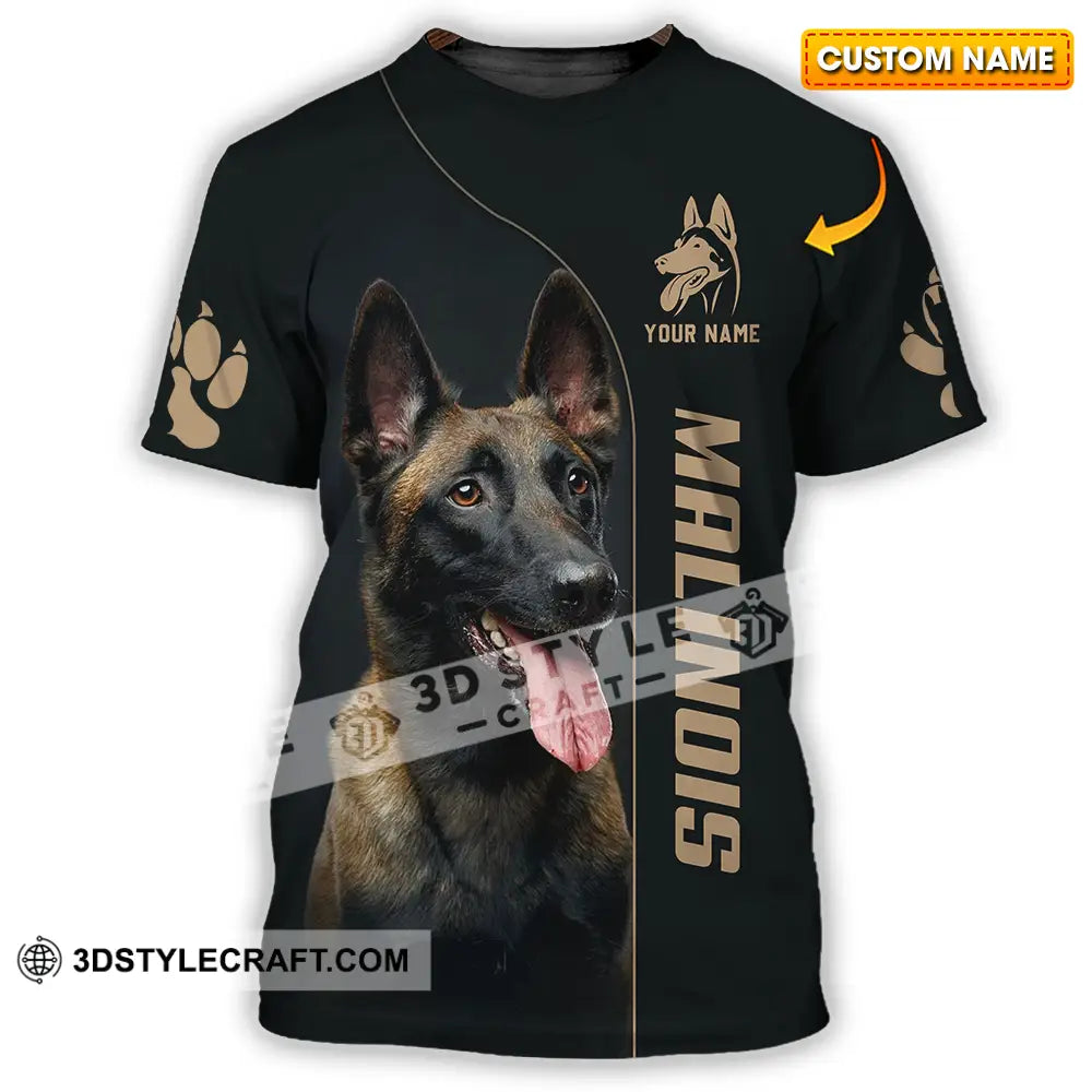 Unisex Shirt - Custom Malinois Pet Lover Shirt T-shirt