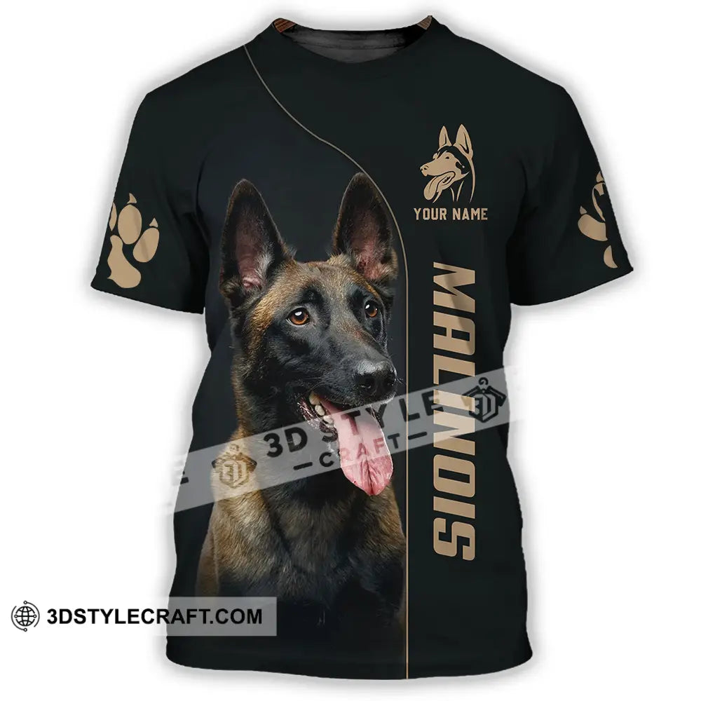 Unisex Shirt - Custom Malinois Pet Lover Shirt T-Shirt / S T-shirt