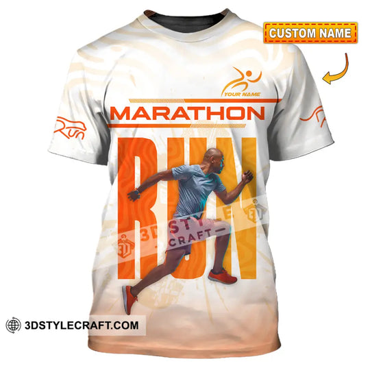Unisex Shirt - Custom Marathon 3D Shirt style option 1