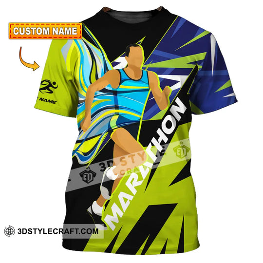Unisex Shirt - Custom Marathon 3D Shirt style option 1