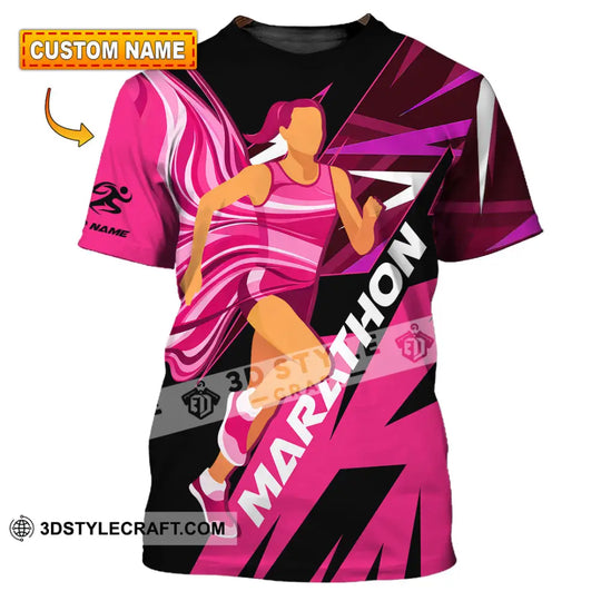 Unisex Shirt - Custom Marathon 3D Shirt style option 1