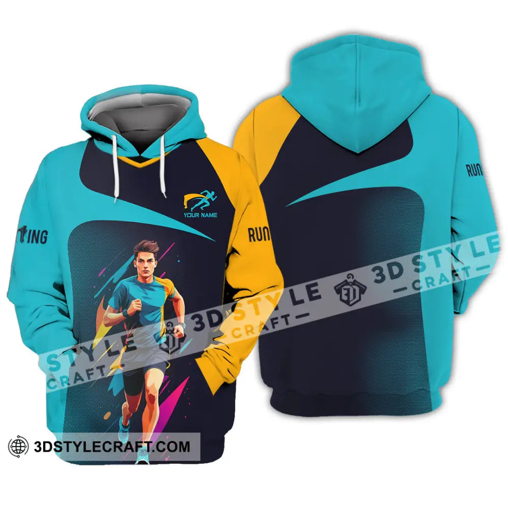 Unisex Shirt - Custom Marathon Running Lover Sport Shirt Hoodie / S T-shirt