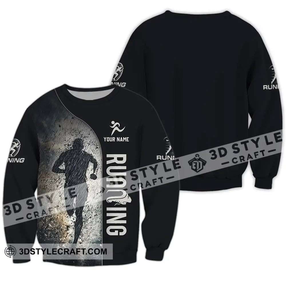 Unisex Shirt - Custom Marathon Running Lover Sport Shirt Long Sleeve / S T-shirt