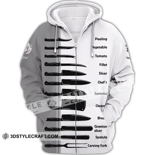 Unisex Shirt - Custom Master Chef Knife Collection Shirt style option 2