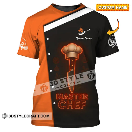 Unisex Shirt Custom Master Chef Shirt T shirt