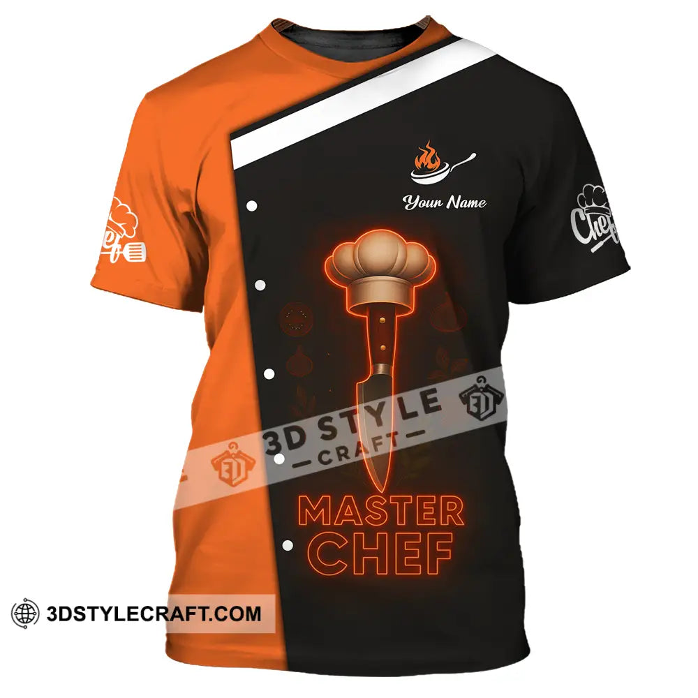 Unisex Shirt Custom Master Chef Shirt T Shirt / S T shirt