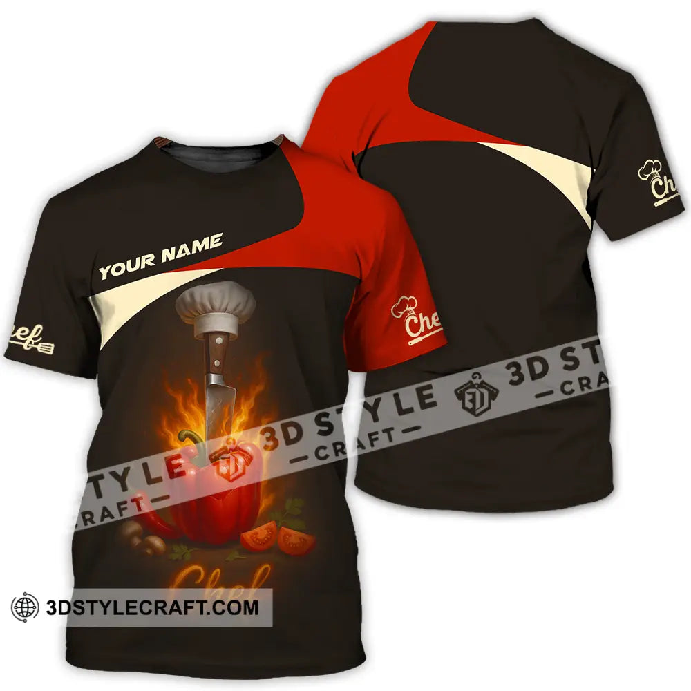 Unisex Shirt - Custom Master Chef Shirt T-Shirt / S T-shirt