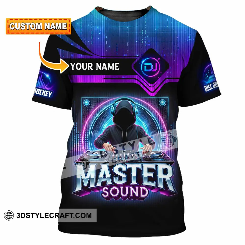 Unisex Shirt - Custom Master Sound 3D Shirt T-shirt