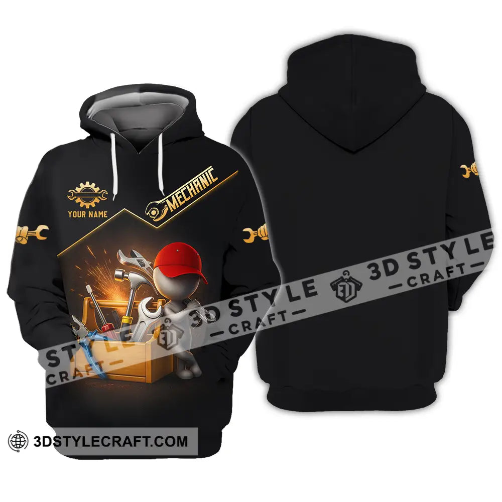 Unisex Shirt Custom Mechanic Shirt Hoodie / S T shirt
