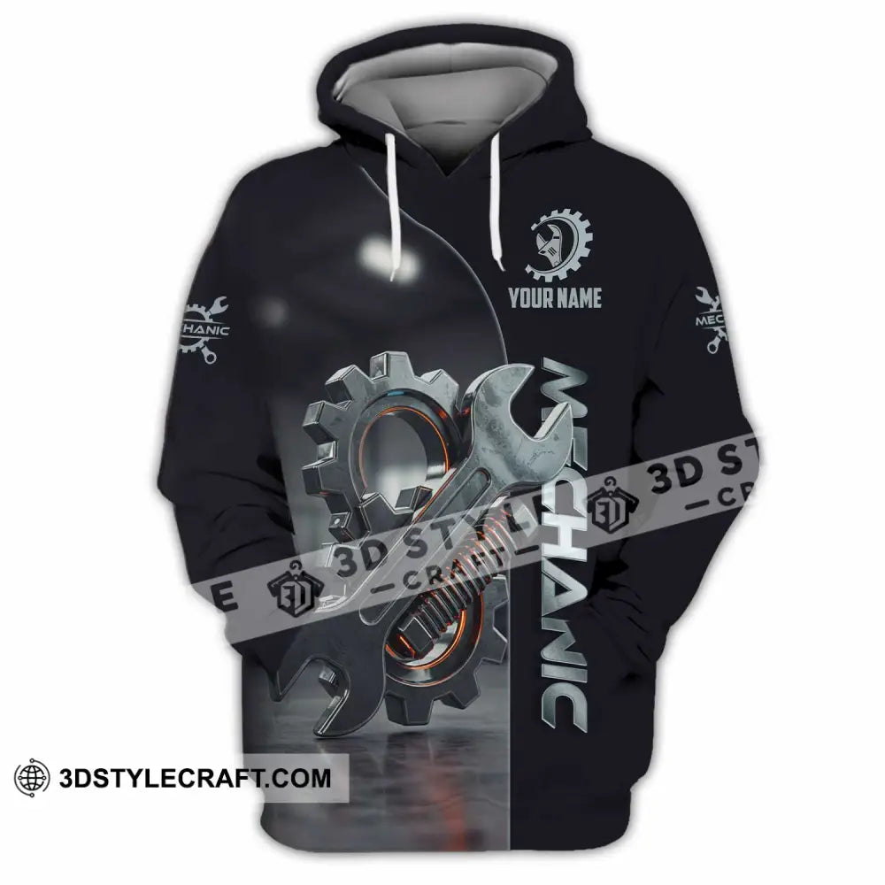 Unisex Shirt Custom Mechanic Shirt Hoodie / S T shirt