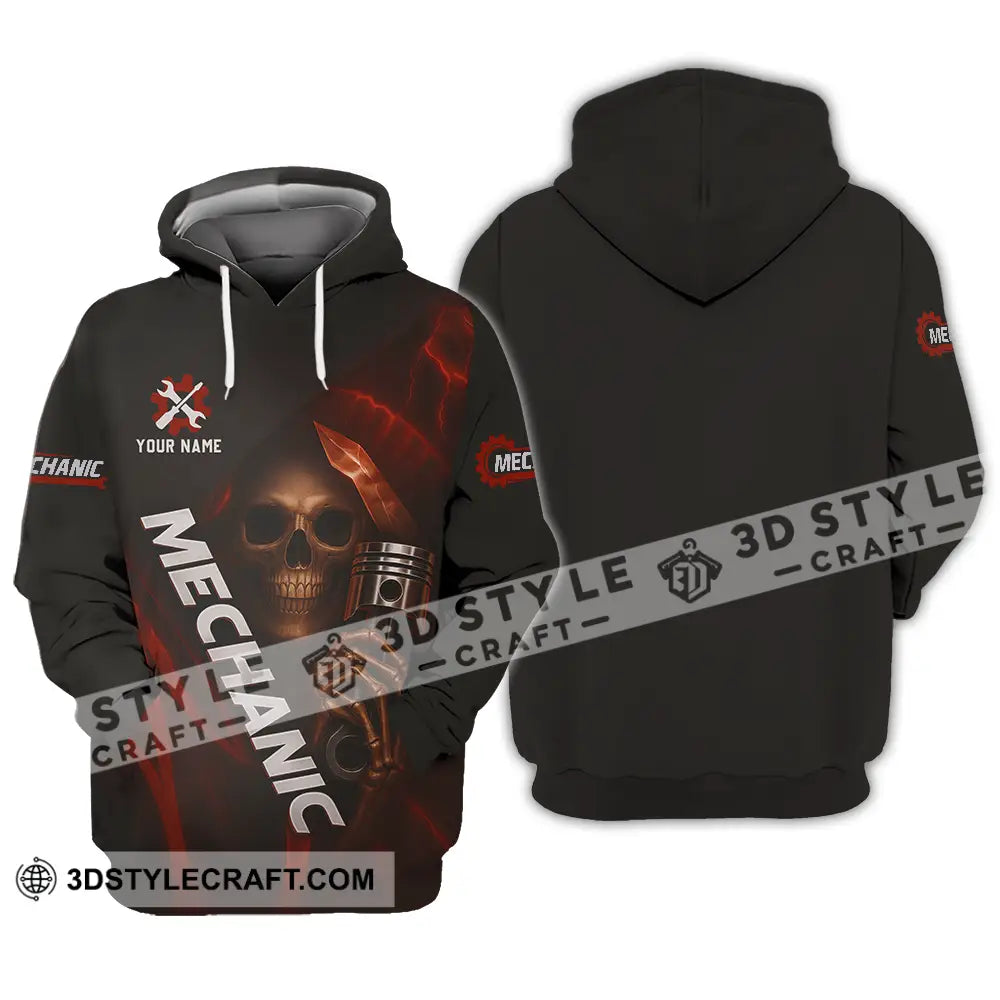 Unisex Shirt Custom Mechanic Shirt Hoodie / S T shirt