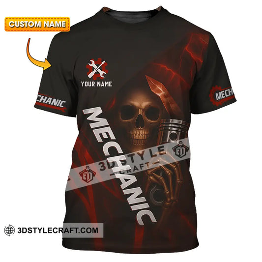 Unisex Shirt Custom Mechanic Shirt T shirt