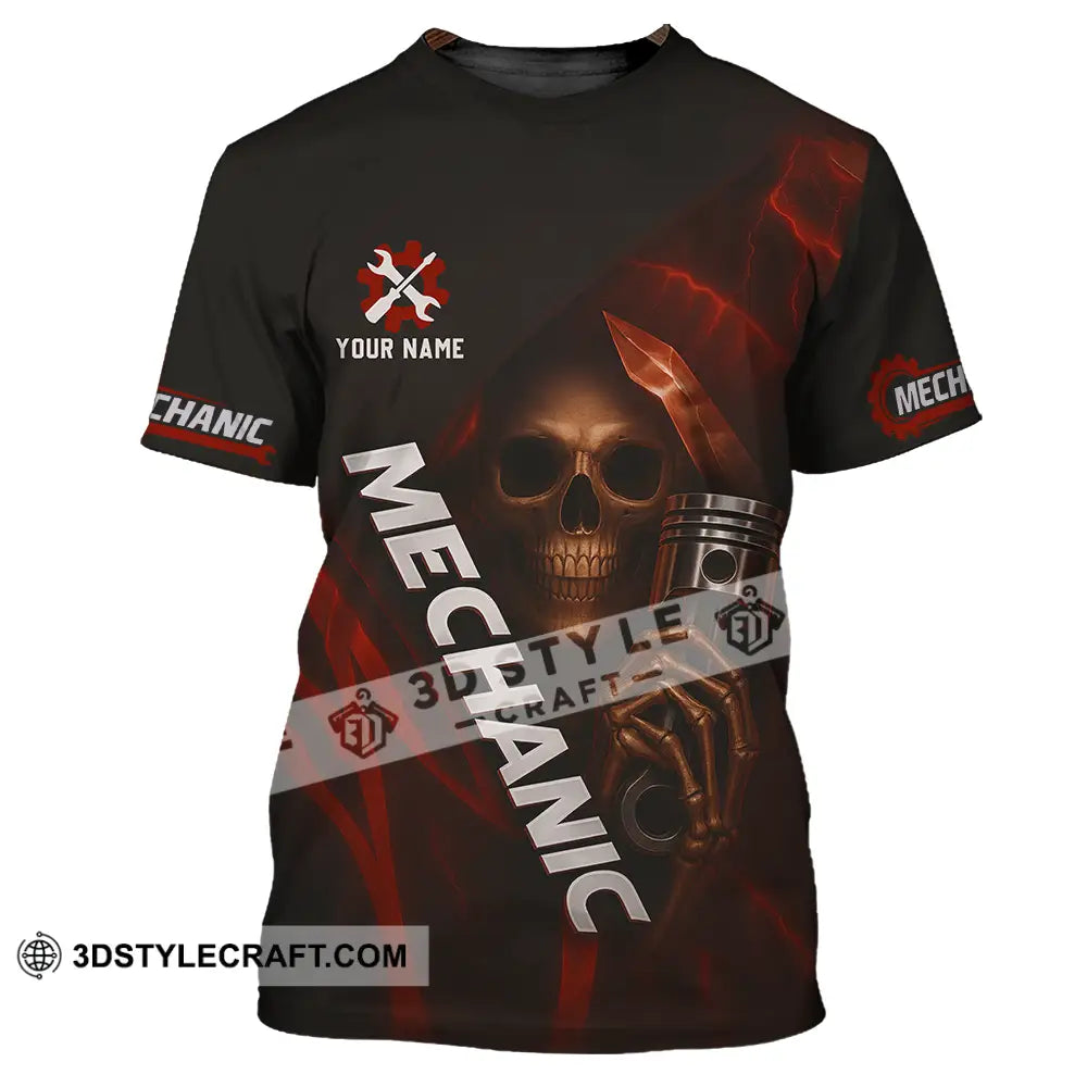 Unisex Shirt Custom Mechanic Shirt T Shirt / S T shirt