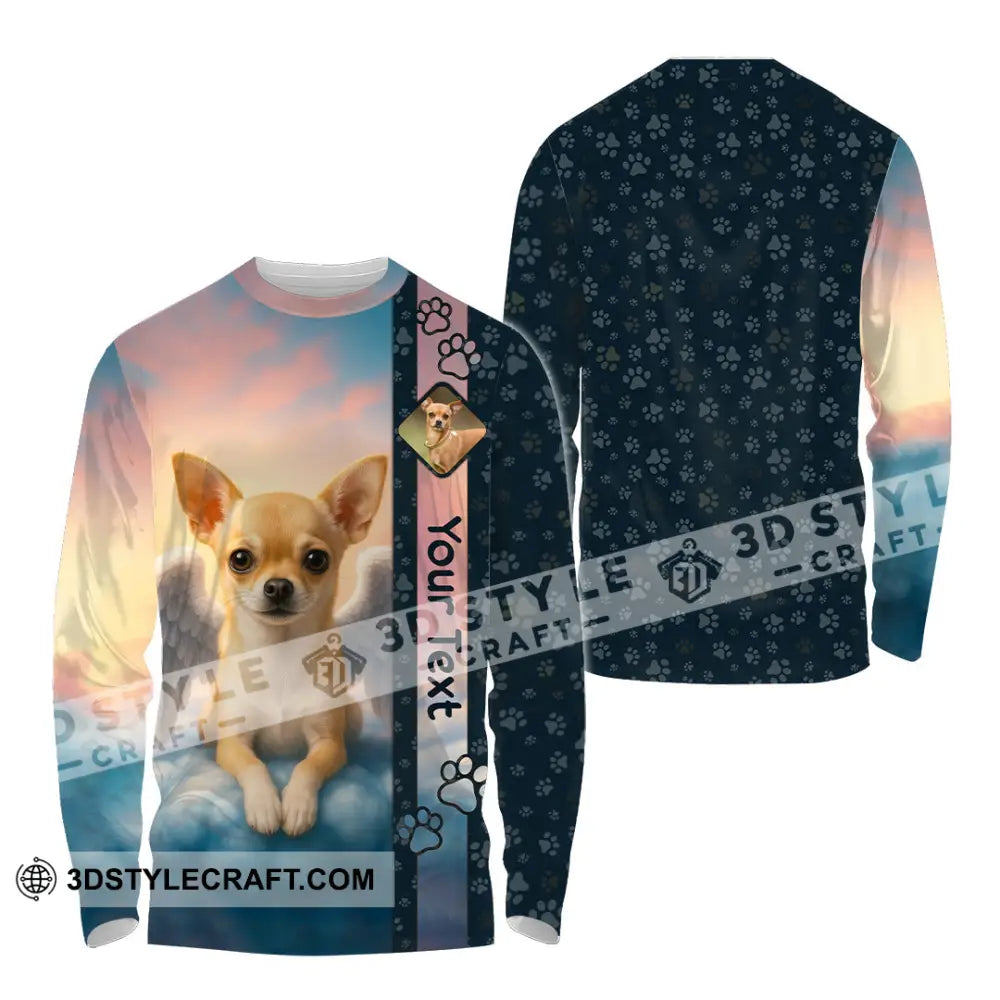 Unisex Shirt - Custom Memorial Pet Lover Shirt Long Sleeve Shirt / S T-shirt