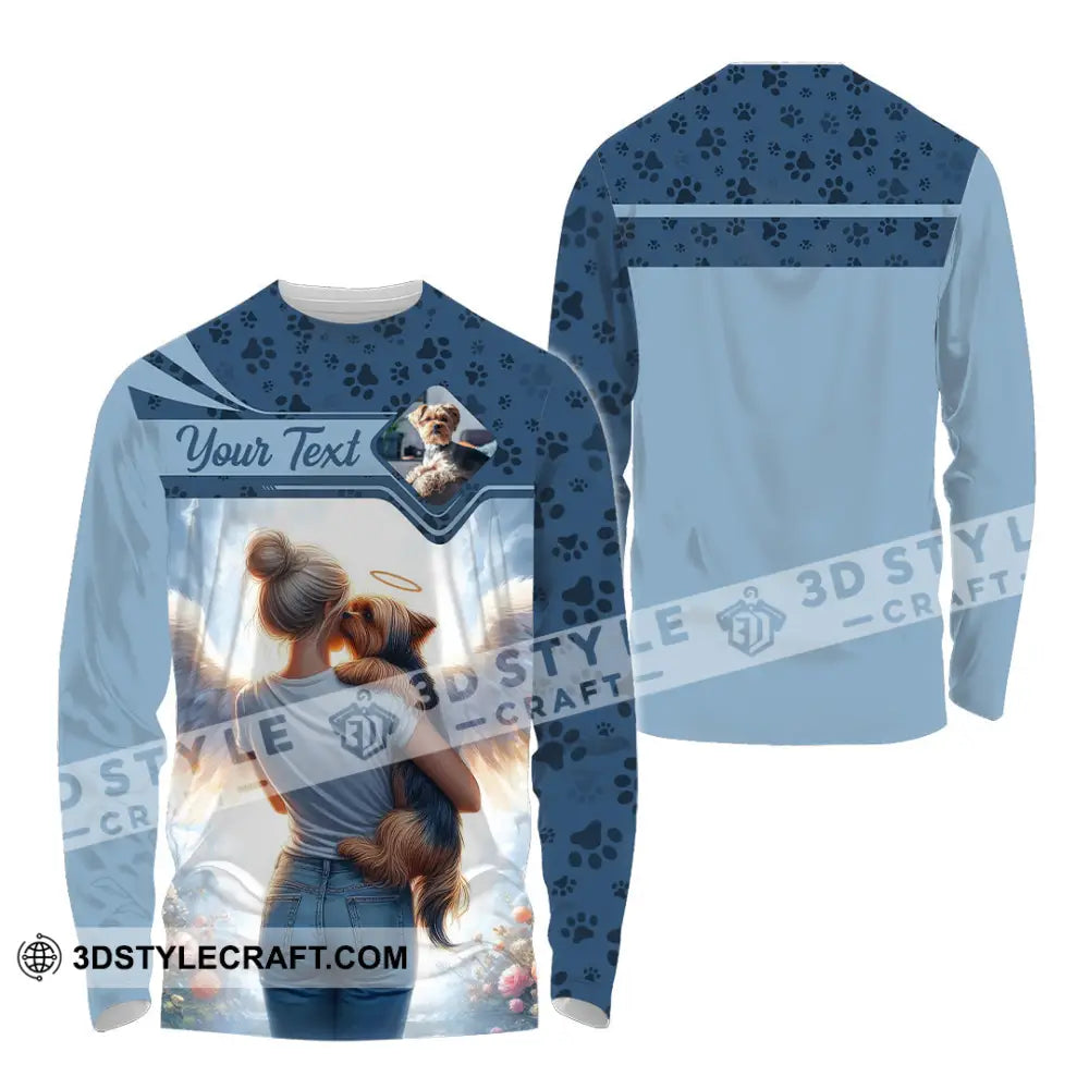 Unisex Shirt - Custom Memorial Pet Lover Shirt Long Sleeve Shirt / S T-shirt