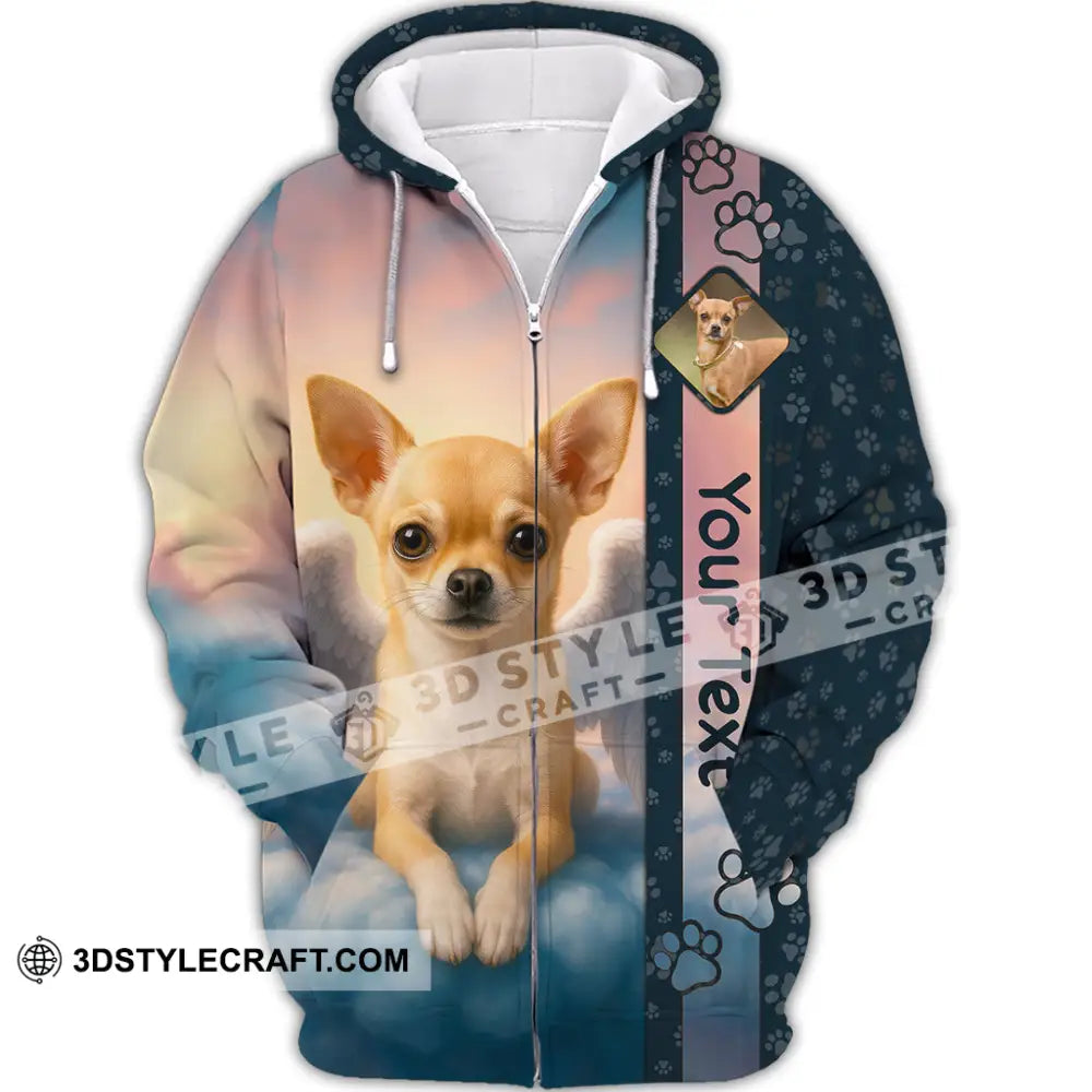 Unisex Shirt - Custom Memorial Pet Lover Shirt Zipper Hoodie / S T-shirt