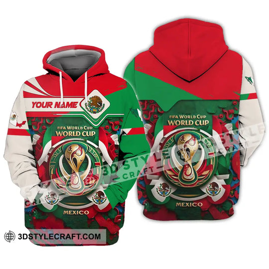 Unisex Shirt - Custom Mexico Fifa Club World Cup 2026 3D Shirt style option 4