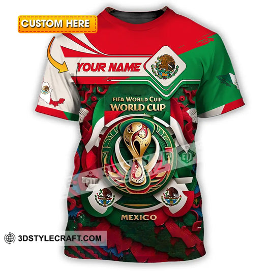 Unisex Shirt - Custom Mexico Fifa Club World Cup 2026 3D Shirt T-shirt