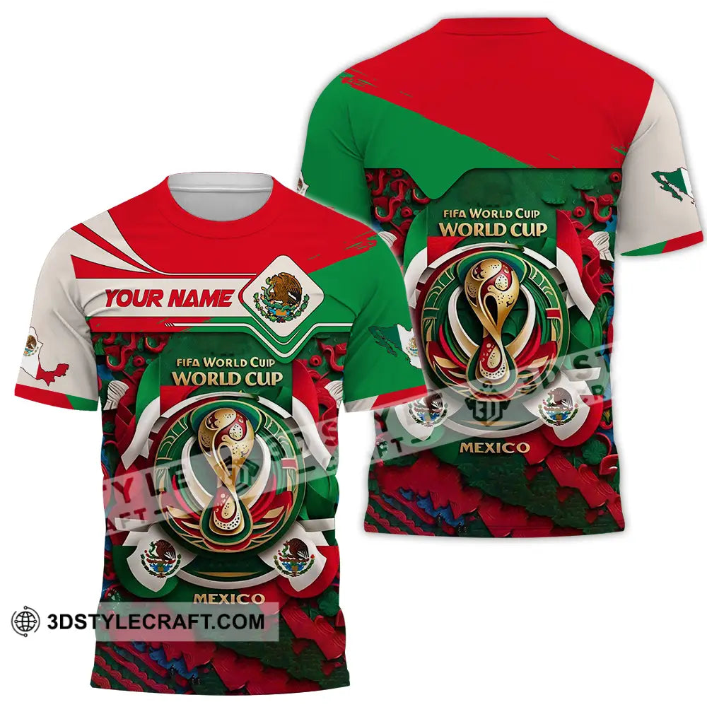 Unisex Shirt - Custom Mexico Fifa Club World Cup 2026 3D Shirt T-Shirt / S T-shirt