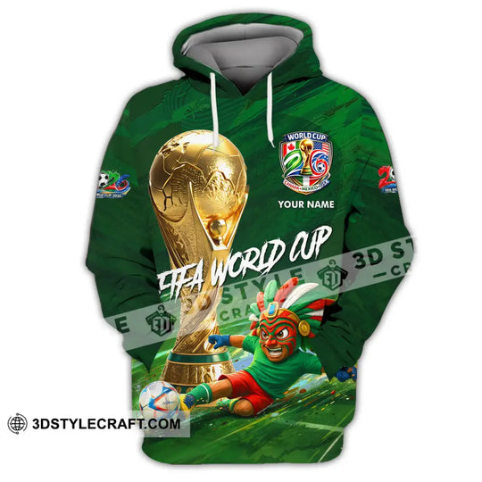 Unisex Shirt - Custom Mexico FIFA World Cup 2026 3D Shirt style option 2