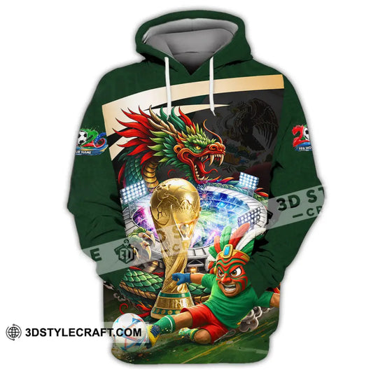 Unisex Shirt - Custom Mexico FIFA World Cup 2026 3D Shirt style option 2