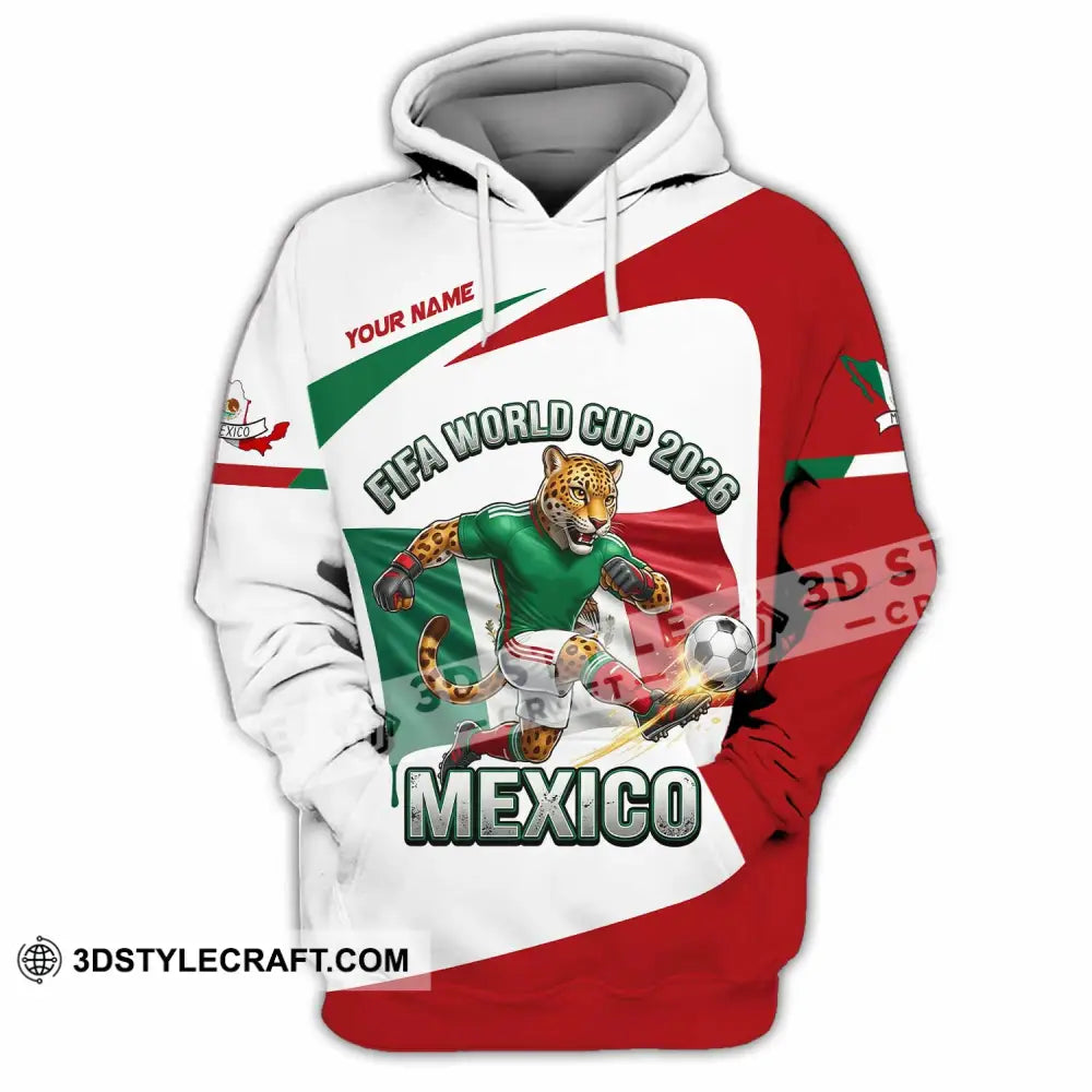 Unisex Shirt - Custom Mexico Fifa World Cup 2026 3D Shirt Hoodie / S T-shirt