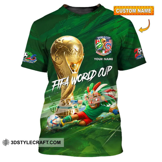 Unisex Shirt - Custom Mexico FIFA World Cup 2026 3D Shirt style option 1