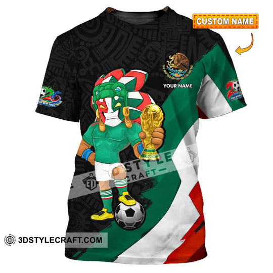 Unisex Shirt - Custom Mexico FIFA World Cup 2026 3D Shirt style option 1