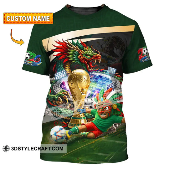 Unisex Shirt - Custom Mexico FIFA World Cup 2026 3D Shirt style option 1