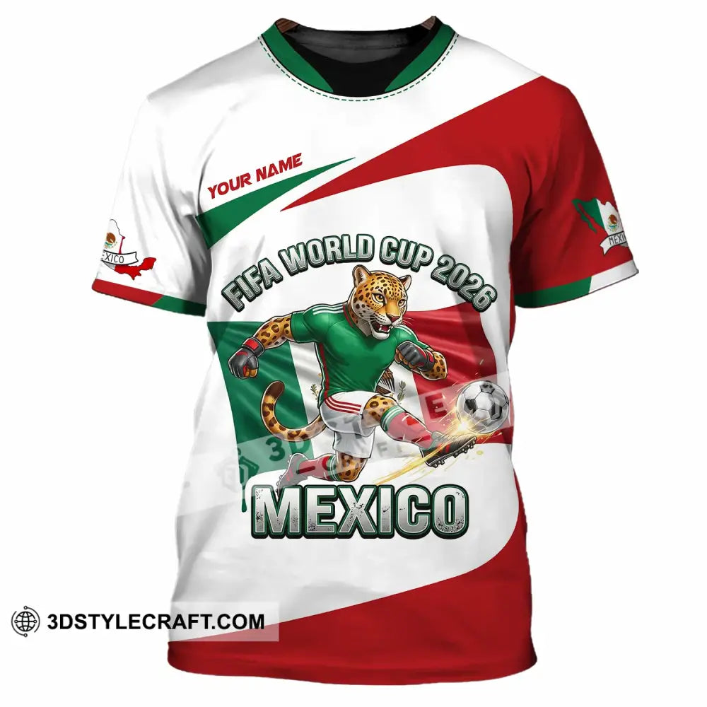 Unisex Shirt - Custom Mexico Fifa World Cup 2026 3D Shirt T-Shirt / S T-shirt