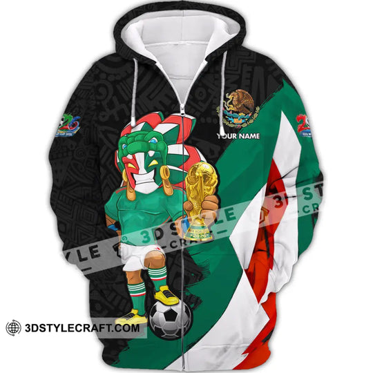 Unisex Shirt - Custom Mexico FIFA World Cup 2026 3D Shirt style option 3