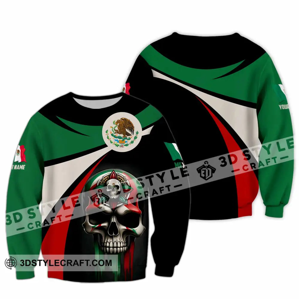 Unisex Shirt - Custom Mexico Shirt Long Sleeve / S T-shirt