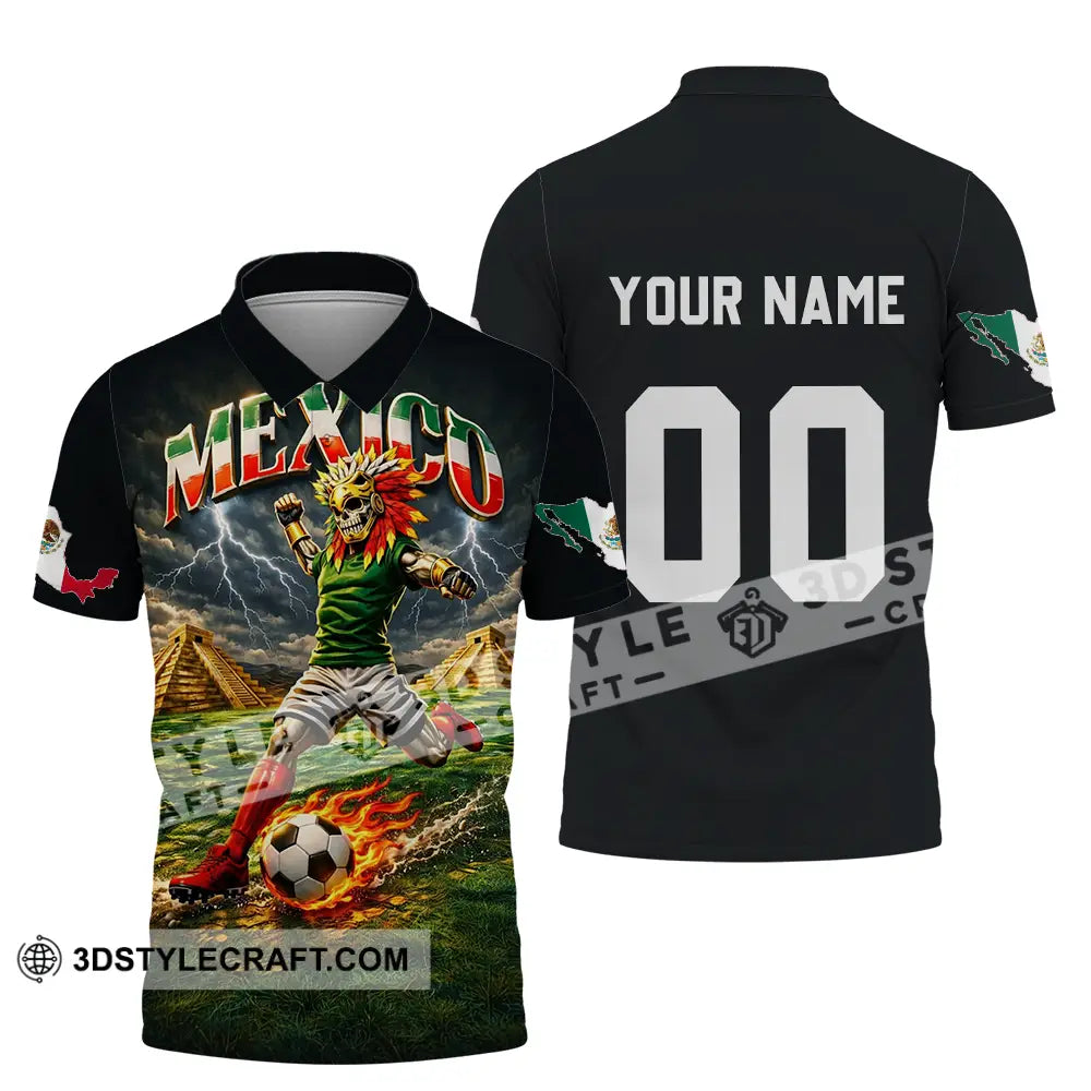 Unisex Shirt - Custom Mexico World Cup 2026 3D Shirt Polo Shirt / S T-shirt