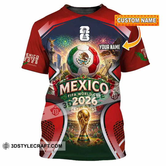 Unisex Shirt - Custom Mexico World Cup 2026 Shirt style option 1