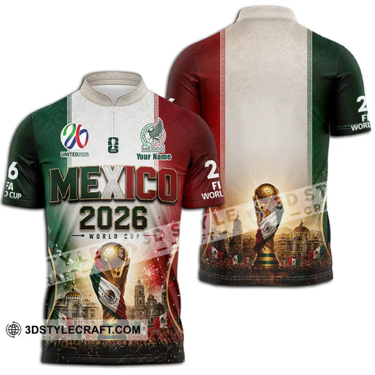 Unisex Shirt - Custom Mexico World Cup 2026 Shirt style option 2