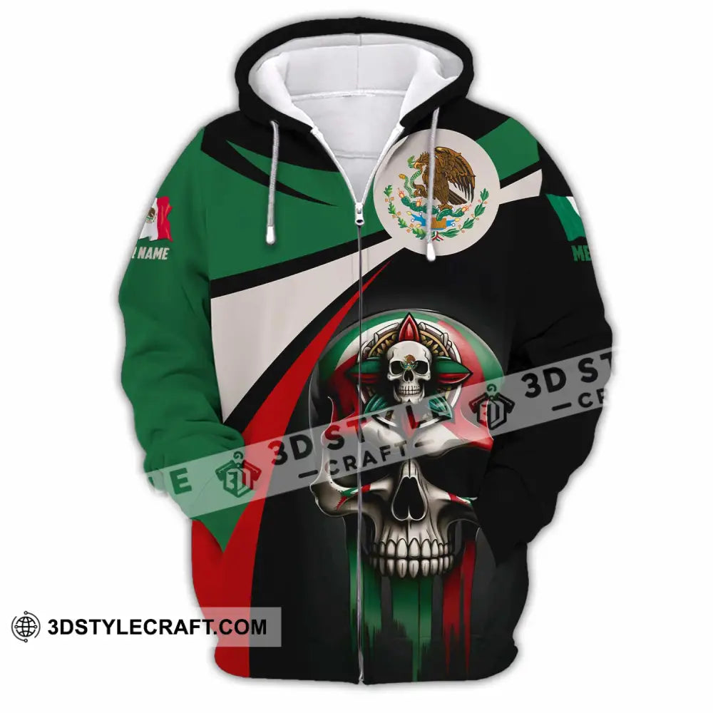Unisex Shirt - Custom Mexico Shirt Zipper Hoodie / S T-shirt